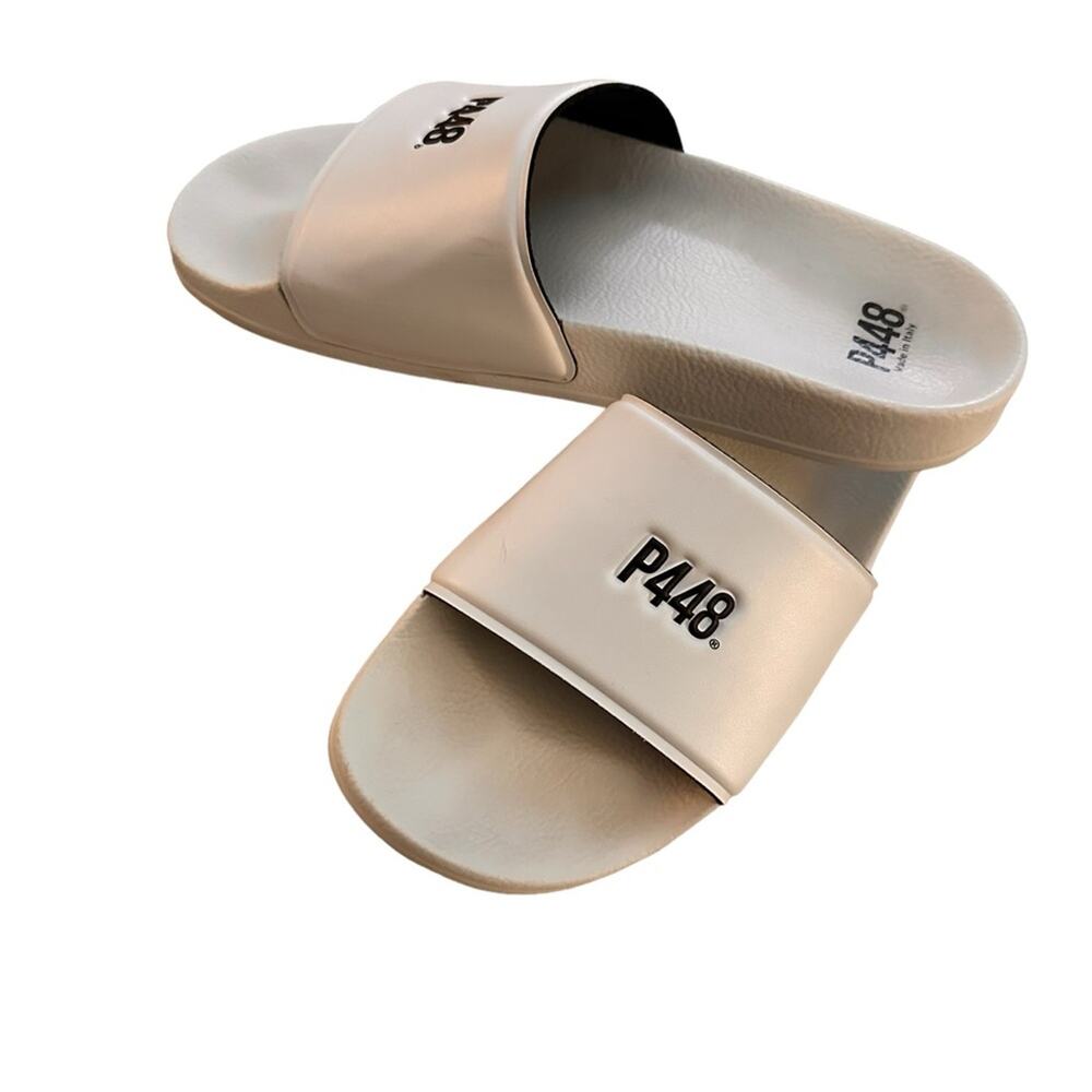 P448 Waterproof White Slides, size 40 (9)